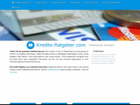 kredite-ratgeber.com Webseite Vorschau