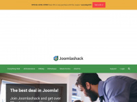joomlashack.com Webseite Vorschau
