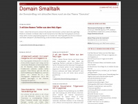 domainsmalltalk.com Webseite Vorschau