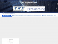 cns-paderborn.de Webseite Vorschau