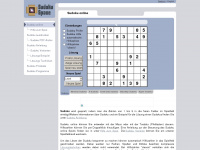 sudoku-space.de Webseite Vorschau