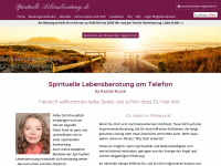 spirituelle-lebensberatung.de Webseite Vorschau