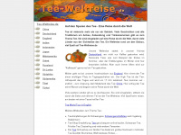 tee-weltreise.de Webseite Vorschau