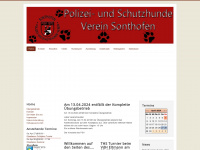 psvsonthofen.de Webseite Vorschau