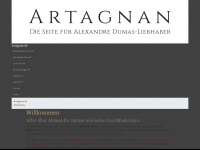 artagnan.de Webseite Vorschau