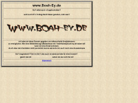 boah-ey.de Webseite Vorschau