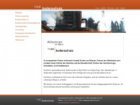 bodenschutz.biz Webseite Vorschau