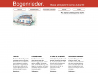 bogenrieder-bau.de Webseite Vorschau