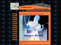 bonagura-music.com Webseite Vorschau