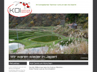 koi-centrum-muenchen.de Webseite Vorschau