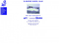 va-marine.de Webseite Vorschau