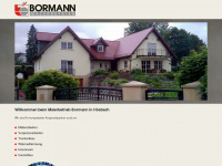 bormann-malerbetrieb.de Webseite Vorschau