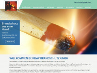 brandschutz-dienstleistung.de Webseite Vorschau