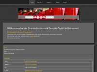 brandschutz-dempfle.de Webseite Vorschau