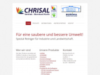 chrisal.de Webseite Vorschau