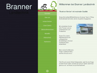 branner-landtechnik.de Webseite Vorschau