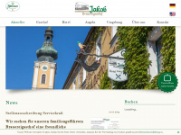 brauereigasthof-jakob.de Webseite Vorschau