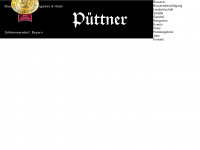 brauerei-puettner.de Webseite Vorschau