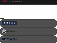 braun-boote.de Webseite Vorschau