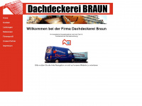 braun-dachdeckerei.de Webseite Vorschau