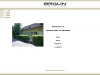 braun-saecke.de Webseite Vorschau