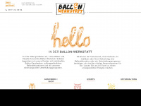 ballon-werkstatt.com Webseite Vorschau