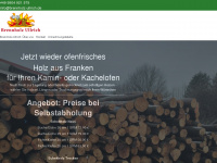 brennholz-ullrich.de Webseite Vorschau