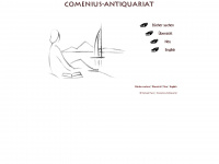 comenius-antiquariat.com Webseite Vorschau