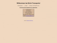 brich-transporte.de Webseite Vorschau