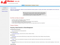 rictec.com.sg Webseite Vorschau