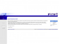 plumsoft.de Webseite Vorschau