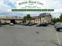 british-royal-cars.de Webseite Vorschau