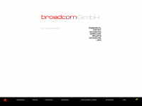broadcom.de Webseite Vorschau