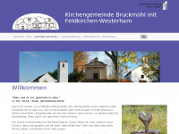 bruckmuehl-evangelisch.de Webseite Vorschau