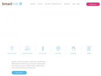 breastlink.com Webseite Vorschau