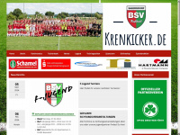 bsvfussball.de Webseite Vorschau