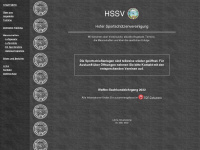 hssv-hof.de Webseite Vorschau