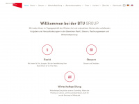 btu-group.de Webseite Vorschau