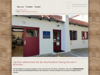 buchbinderei-konrad.de Webseite Vorschau