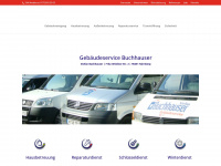 buchhauser-gebaeudeservice.de Webseite Vorschau