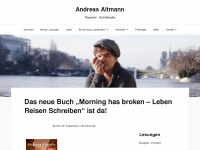 andreas-altmann.com Webseite Vorschau