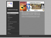 taekwondo-schongau.de Webseite Vorschau
