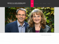 buesch-neugebauer.de Webseite Vorschau