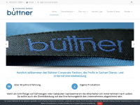 buettner-dienstkleidung.de Webseite Vorschau