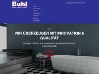 buhl-haustechnik.de Webseite Vorschau
