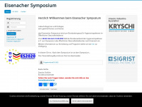 eisenacher-symposium.de Webseite Vorschau
