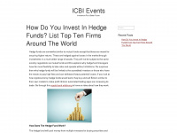 icbi-events.com Webseite Vorschau