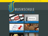 musikschule-burgkirchen.de Webseite Vorschau