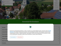 kirchweidach.de Webseite Vorschau