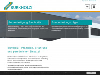 burkholz.com Webseite Vorschau